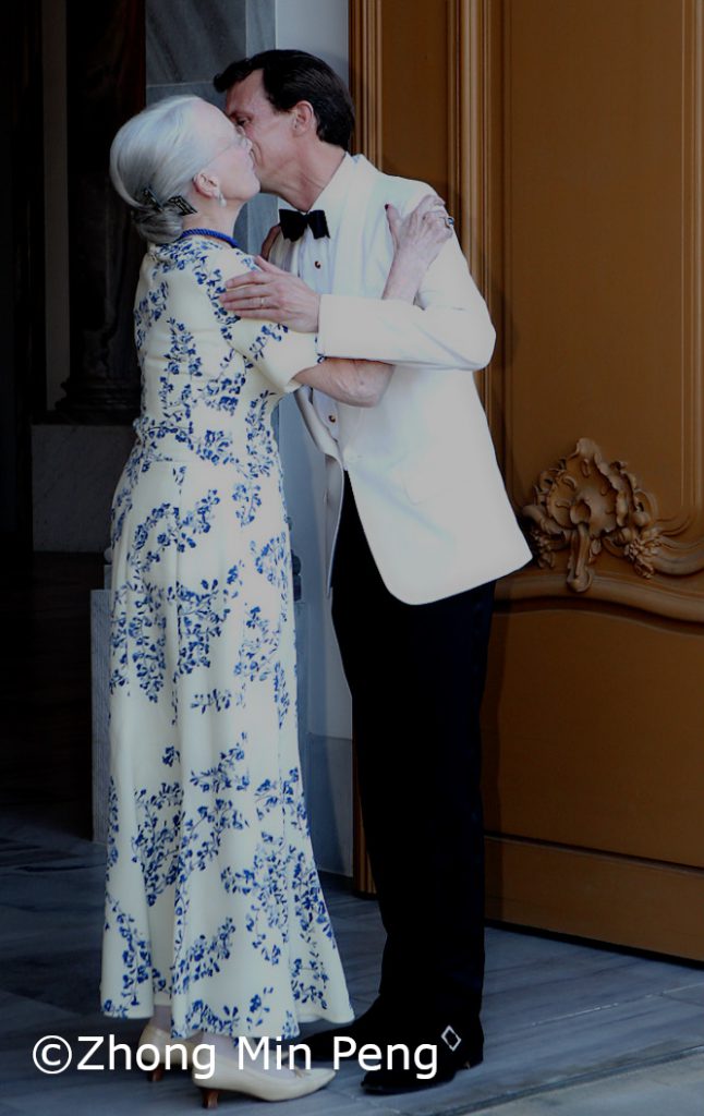 Dronning Margrethe og Prins Joachim
