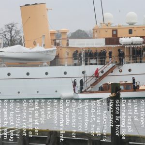 En Officiel Ombordstigning på Kongeskibet Danmark
