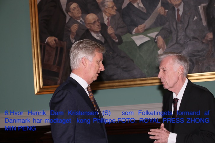 Belgiernes Konge aflægger arbejdsbesøg i Danmark