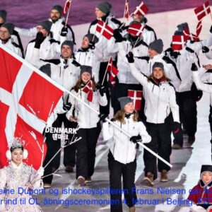 Danmarks OL-fanebærere: Madeleine Dupont og Frans Nielsen