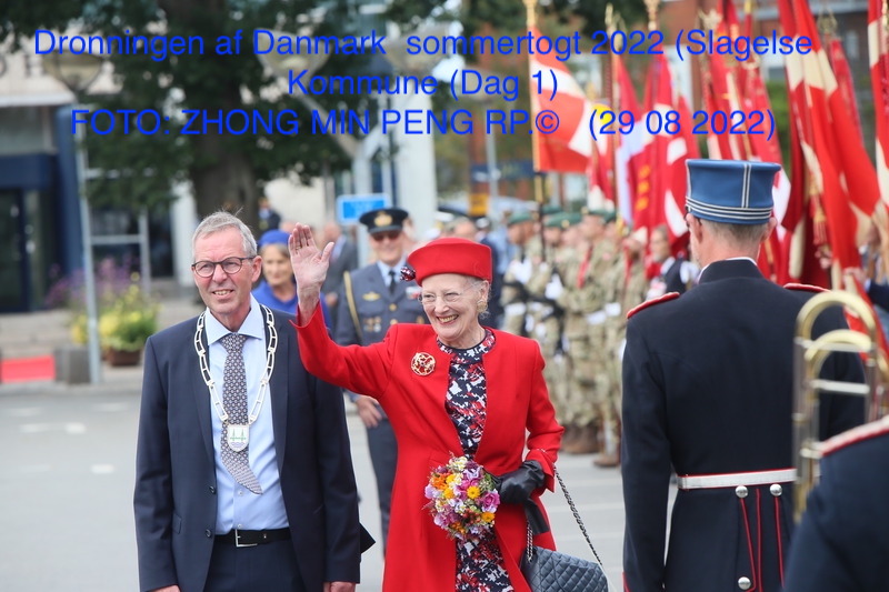 Dronningen af danmark  sommertogt 2022 (Slagelse Kommune (Dag 1)