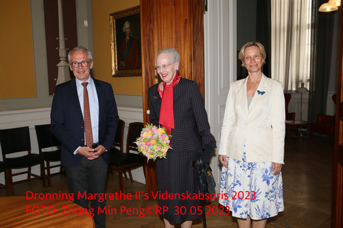 Dronningen  uddeler Dronning Margrethe II’s Videnskabspris 2023