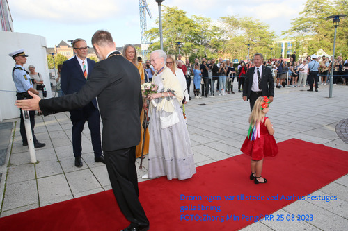 Dronningen af Danmark var til stede ved Aarhus Festuges gallaåbning