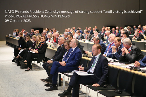 NATO PA sends President Zelenskyy message of strong support “until victory is achieved”