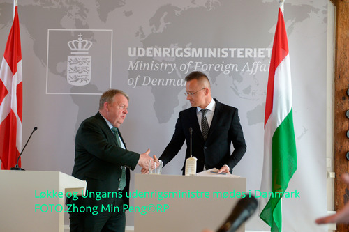 Udenrigsminister af Danmark og Ungarns udenrigsminister mødes i Danmark